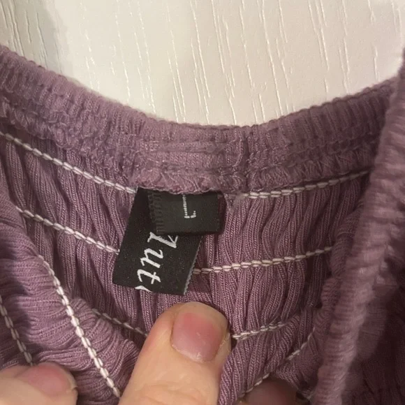 Elegant Purple Jumpsuit - Picture 3 of 3